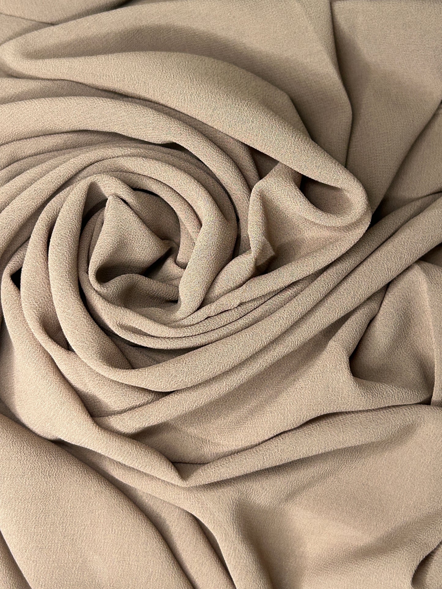 Georgette Chiffon - Soft Tan