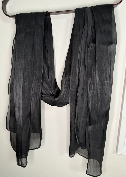 Organza Hijab - Black