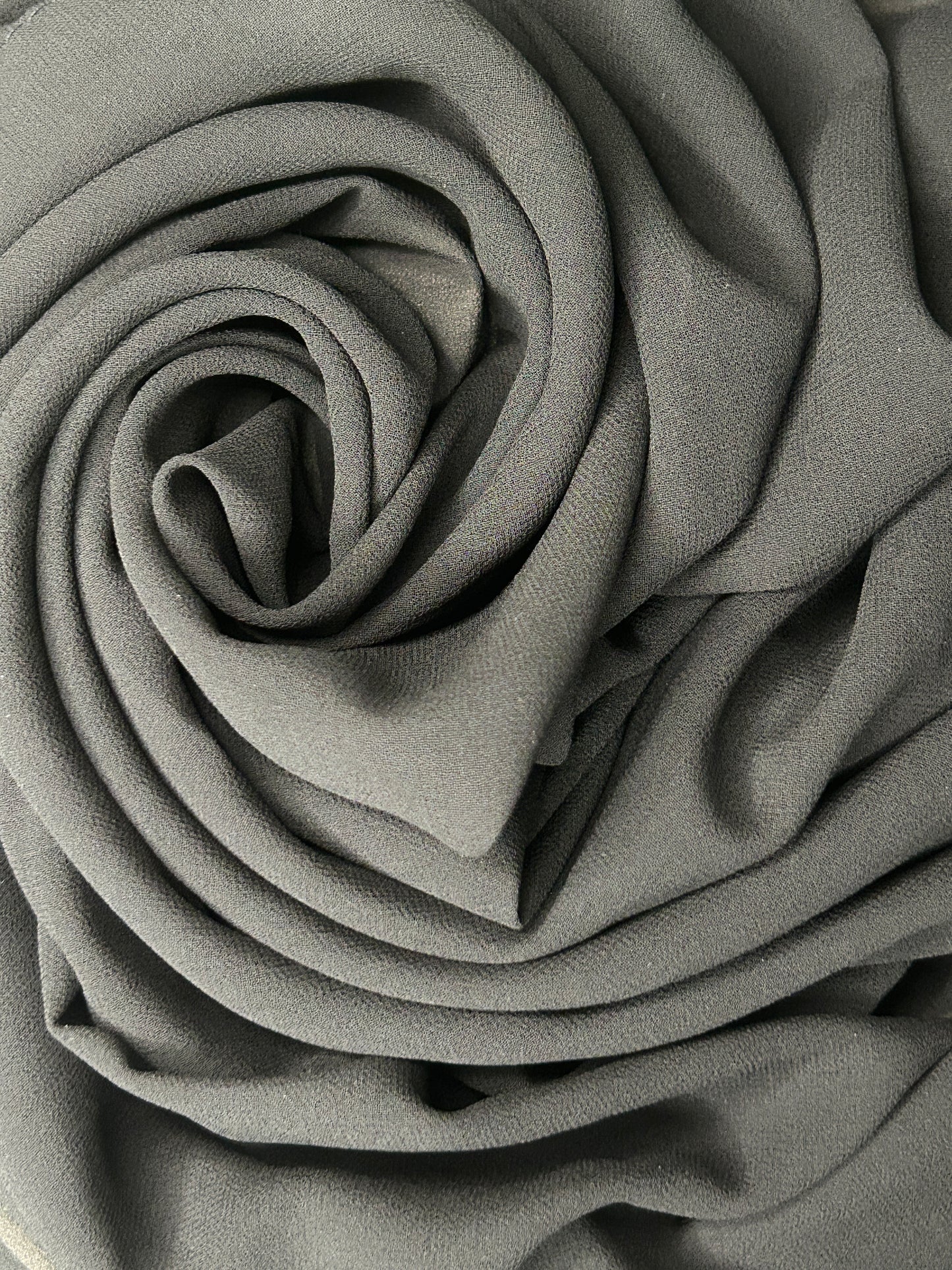 Georgette Chiffon - Olive Green