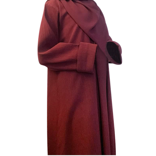 Burgundy - Al Najma Abaya