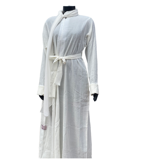 White - Al Najma Abaya