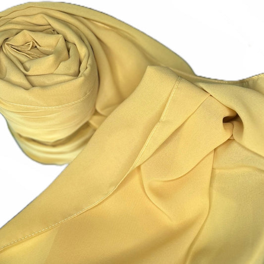 Yellow – Al Noor Chiffon Hijab
