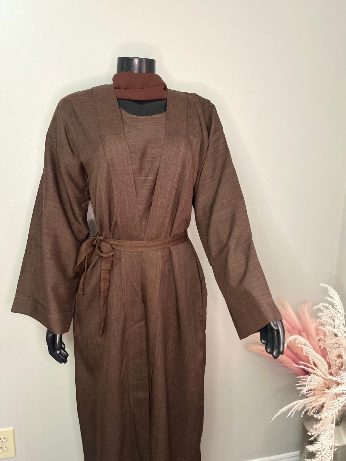 Brown Nadira Abaya