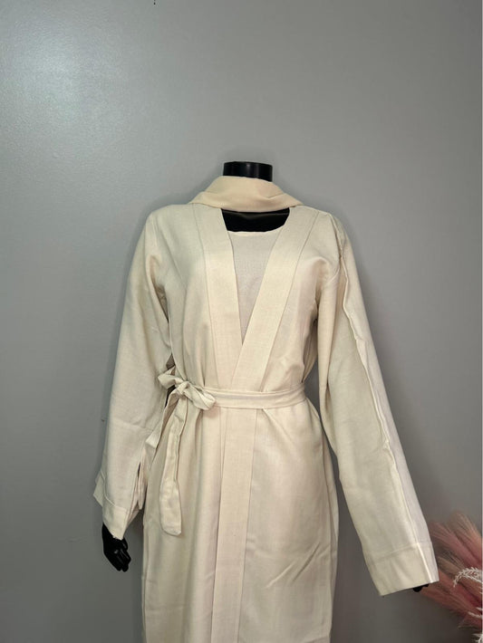 Cream Nadira Abaya
