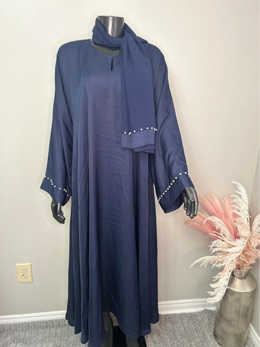 Blue Dara Abaya